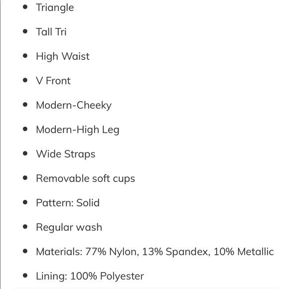 Dusty Cedar Tall Tri & V Front High Waist Bikini Set. Cupshe with Jojo fletcher. - Picture 6 of 7